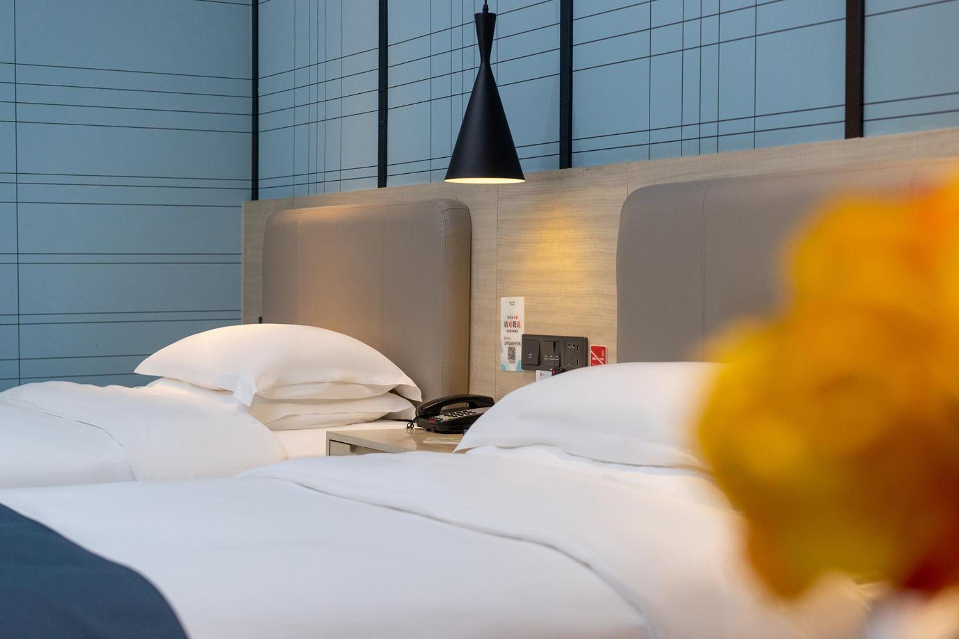 Echarm International Hotel Canton Tower Pazhou Convention And Exhibition Center Lujiang Subway Metro Branch - Free Shuttle Bus To Canton Fair Complex During Canton Fair Period Ngoại thất bức ảnh