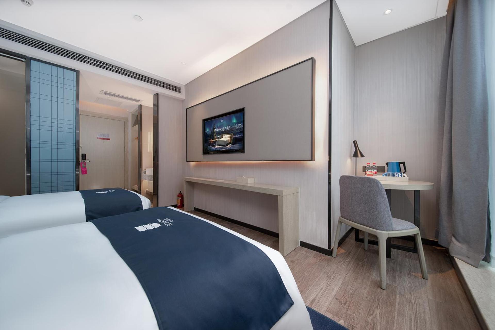 Echarm International Hotel Canton Tower Pazhou Convention And Exhibition Center Lujiang Subway Metro Branch - Free Shuttle Bus To Canton Fair Complex During Canton Fair Period Ngoại thất bức ảnh