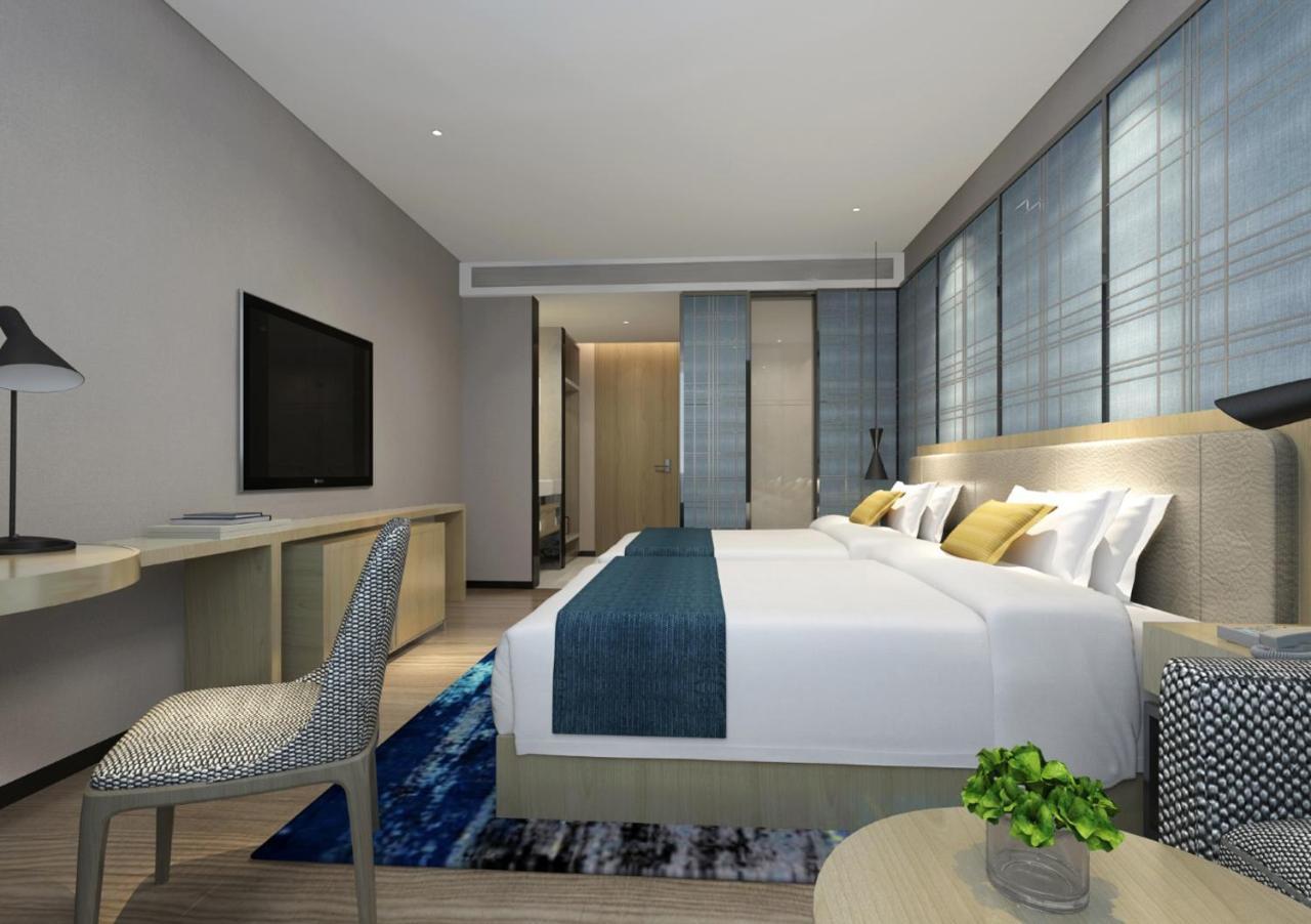 Echarm International Hotel Canton Tower Pazhou Convention And Exhibition Center Lujiang Subway Metro Branch - Free Shuttle Bus To Canton Fair Complex During Canton Fair Period Ngoại thất bức ảnh
