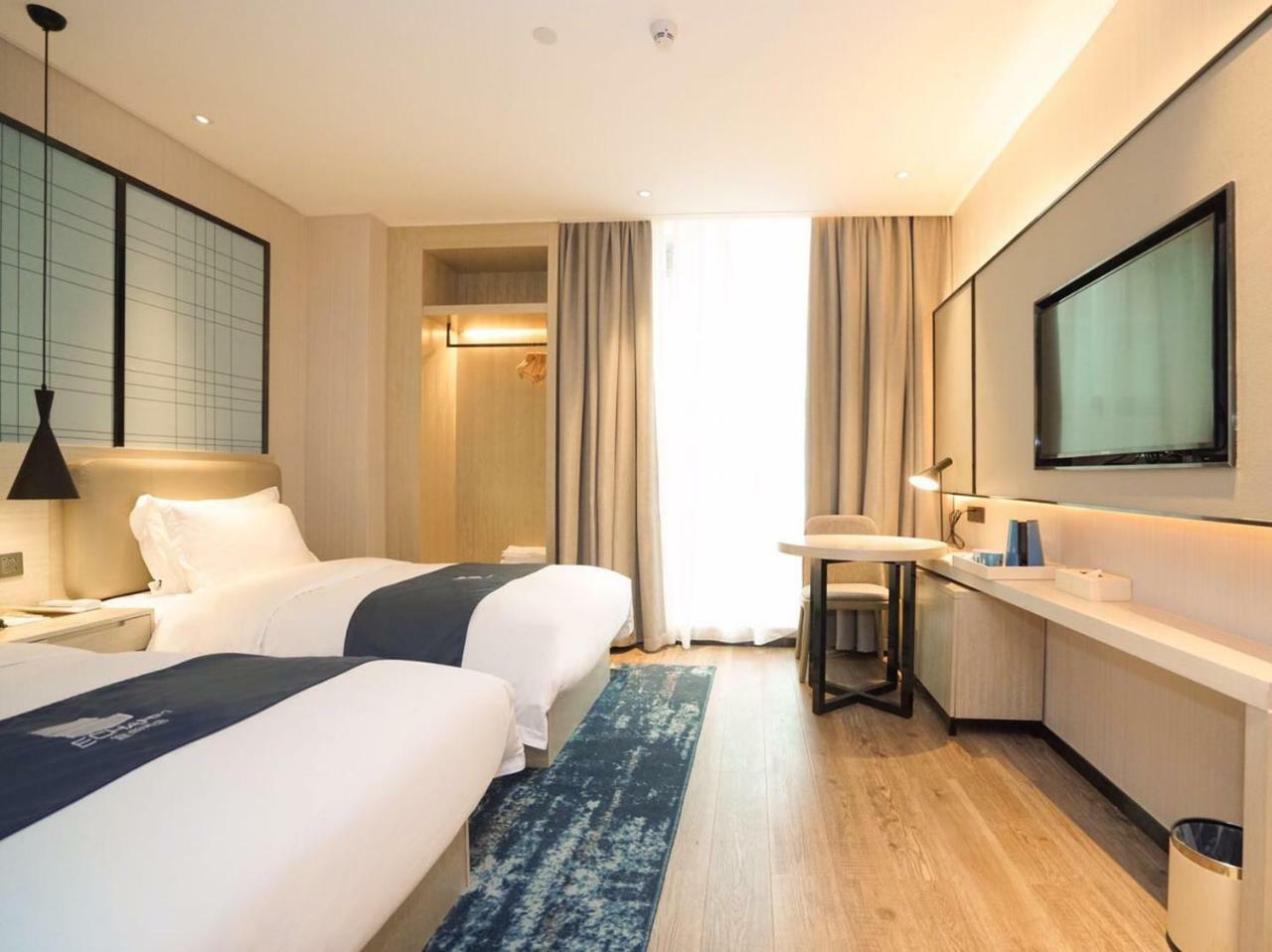 Echarm International Hotel Canton Tower Pazhou Convention And Exhibition Center Lujiang Subway Metro Branch - Free Shuttle Bus To Canton Fair Complex During Canton Fair Period Ngoại thất bức ảnh